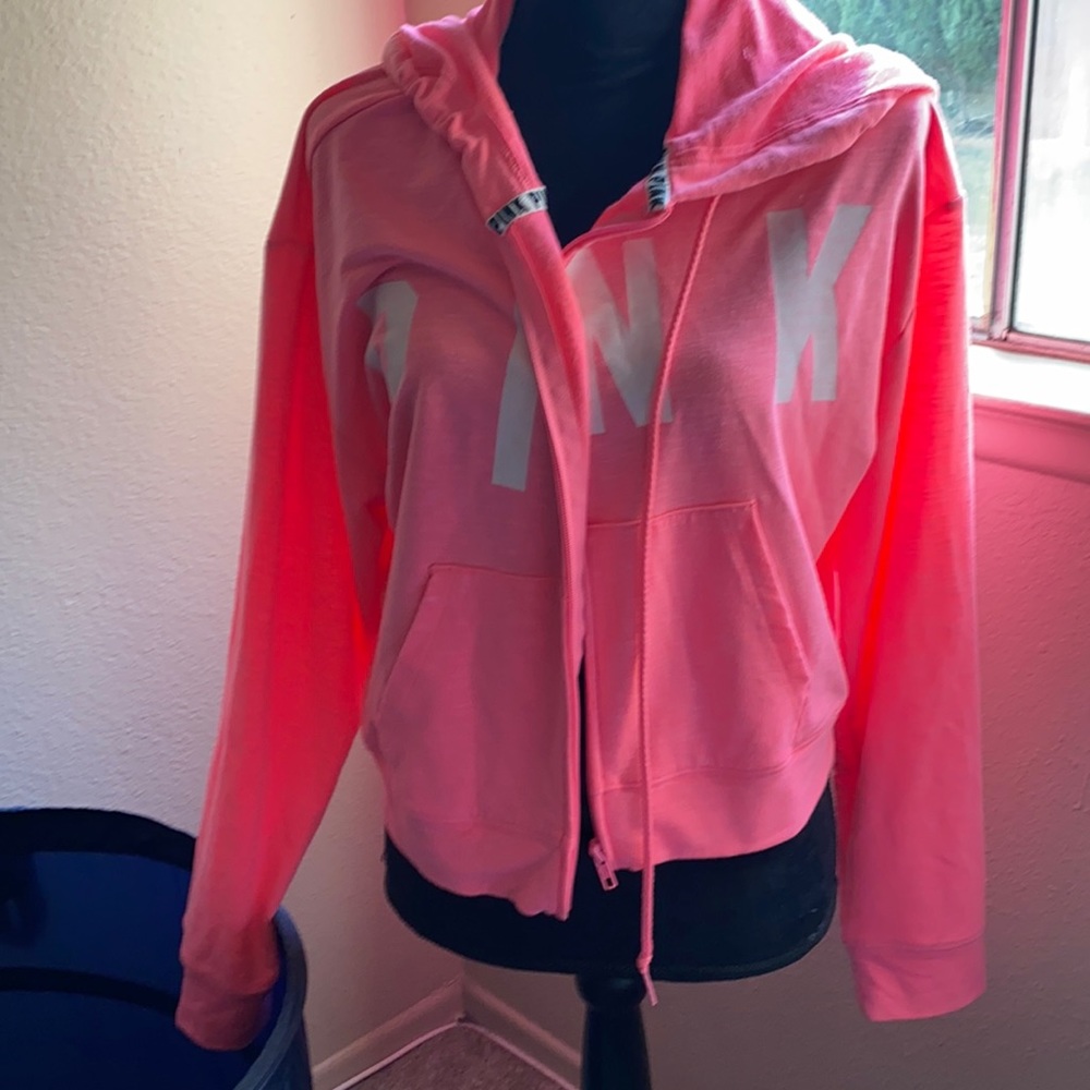 Pink jacket light weight good condition